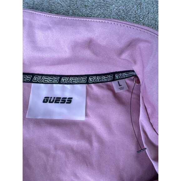 Guess Women’s  pink bomber jacket Size-large - Picture 14 of 16